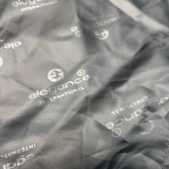 Custom Made Elegant Navy Woman Coat Blazer Velvet Suede Pockets Size Large - Picture 7 of 9